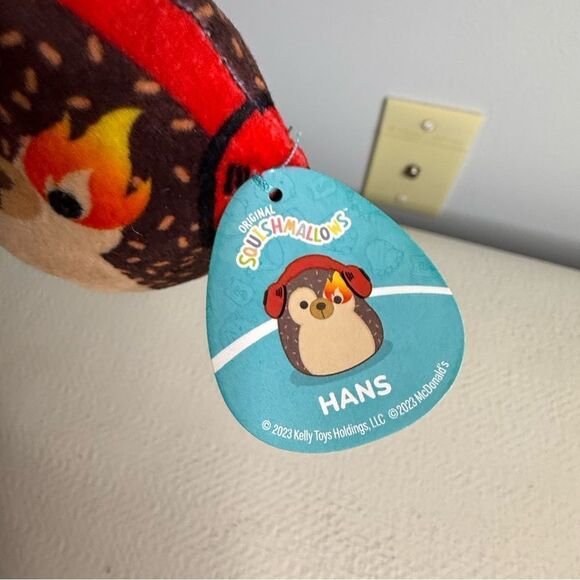 Squishmallows McDonalds Happy Meal HANS. NEW WITH TAG. - Picture 2 of 5